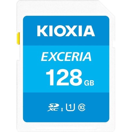 KIOXIA EXCERIA SDXC 128GB 100MB/s - High-Speed Memory Card for Endless Storage and Performance!